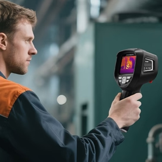 thermal master for machine investigation